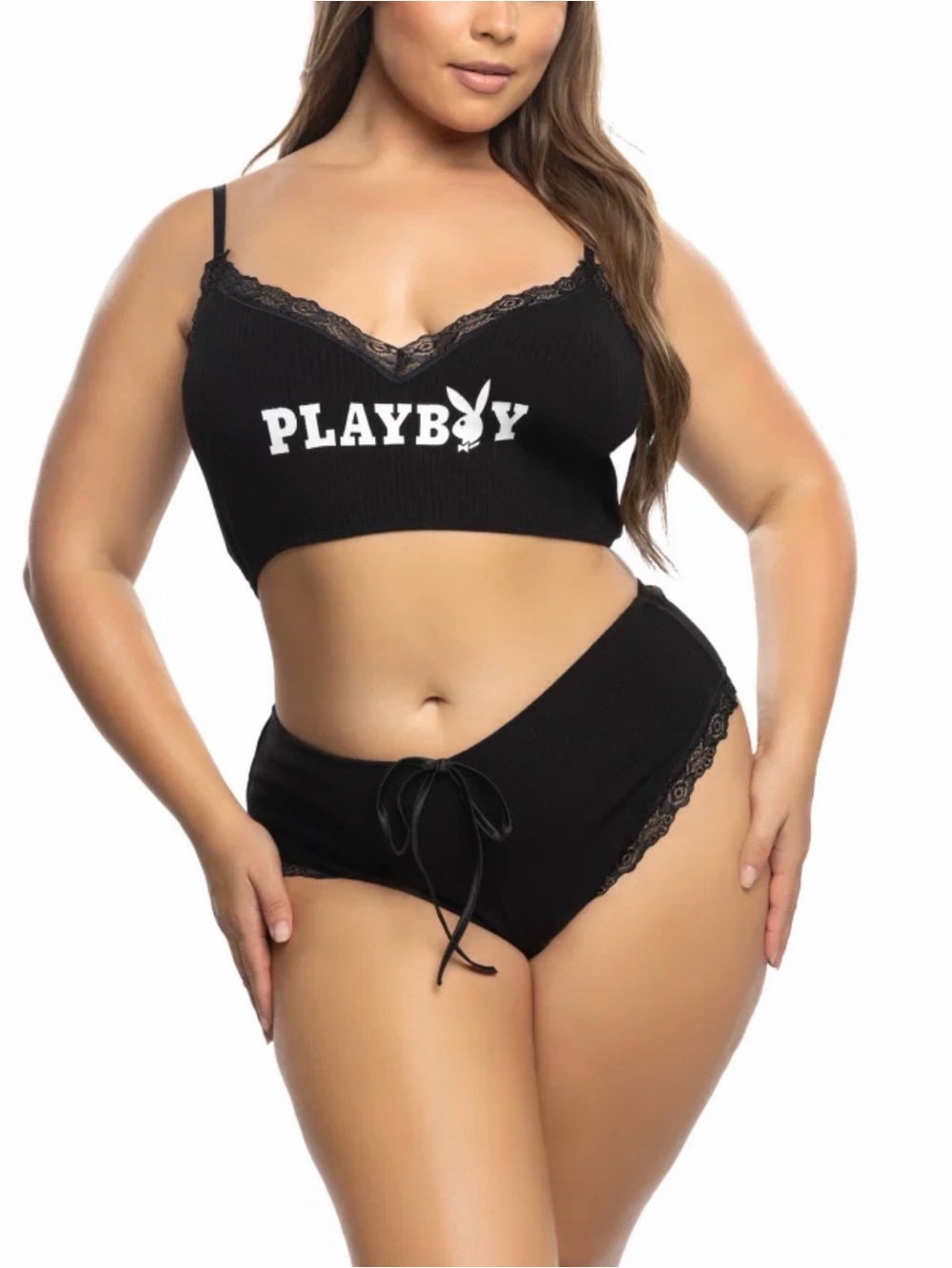 PLAYBOY Bunny Cropped Cami Set